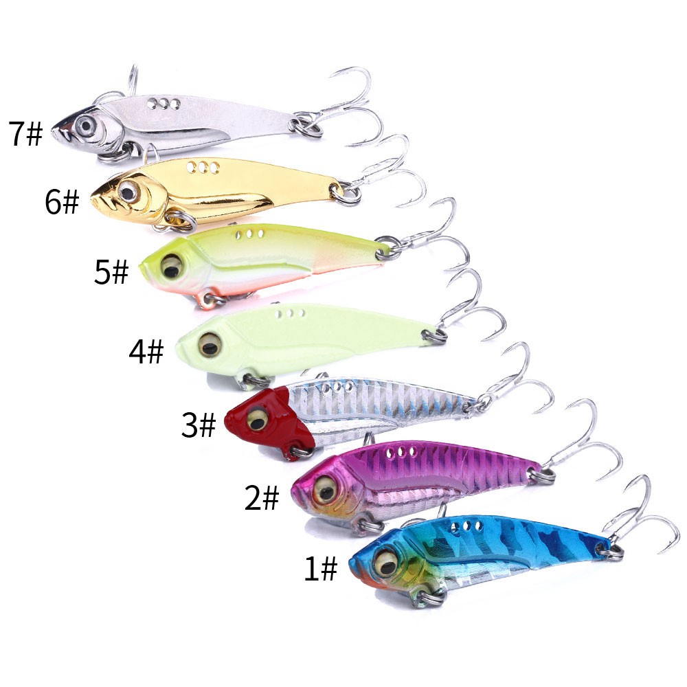 HENGJIA 1PC VIB 6.5CM fishing 11G fishing swimming wobbler crankbait sinking bait fishing