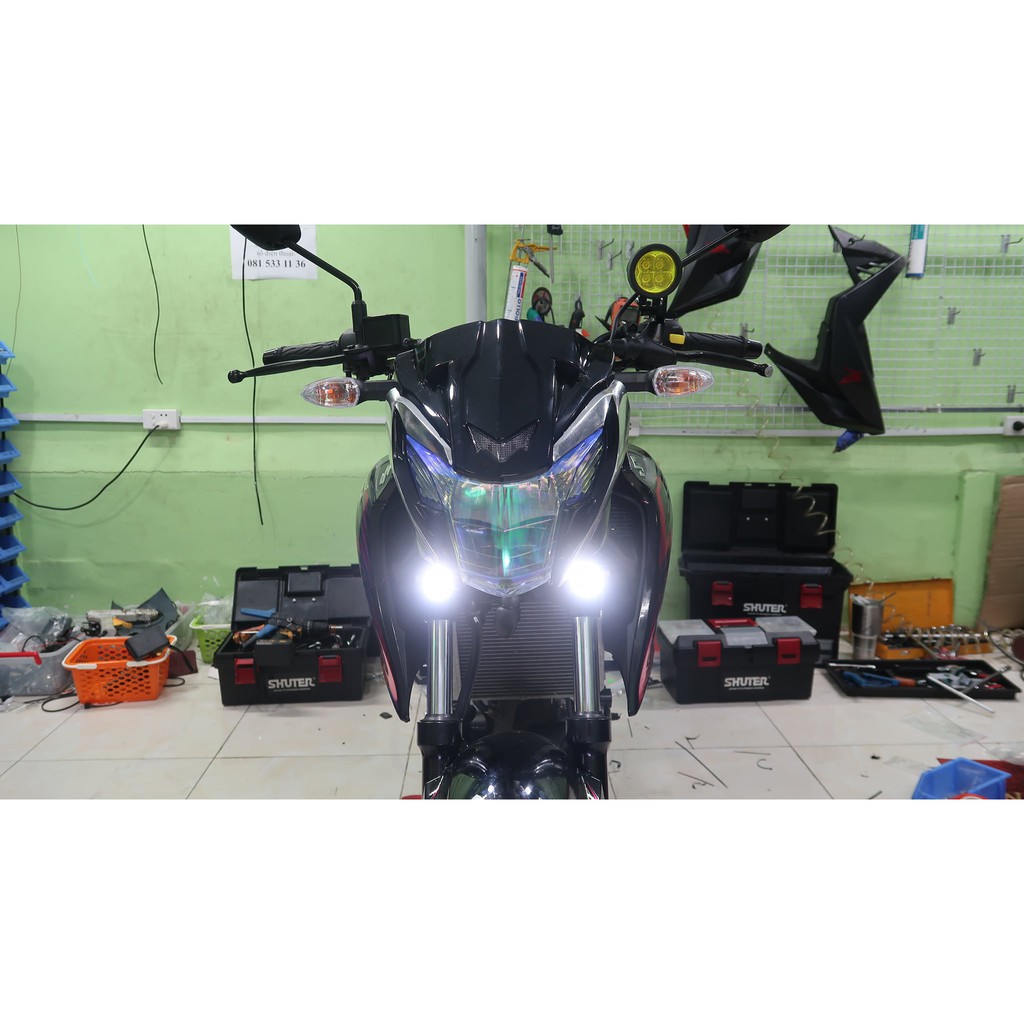 Đèn trợ sáng bi cầu mini