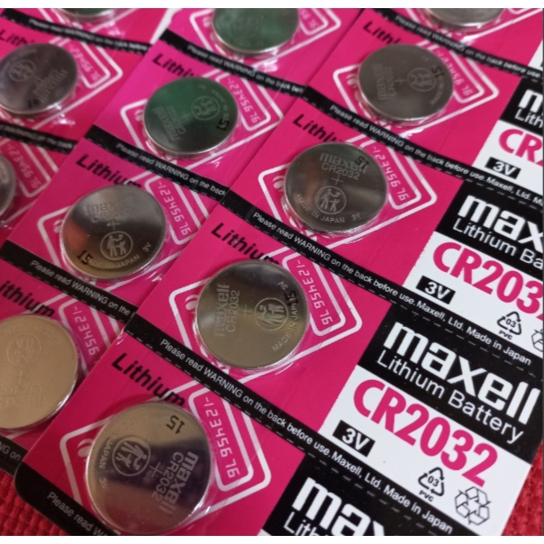 Pin CMOS Maxell CR2032 - 2032 Lithium 3v - Hàng Chính Hãng