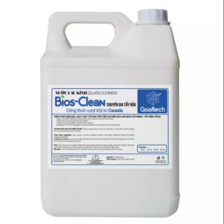 Nước lau kính Bios can 5kg