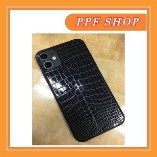 [ Đã Có 13 ] Dán Lưng PPF Vân Da Rắn NỔI FULL VIỀN Trong suốt cho iPhone 6 -> 13 ProMax
