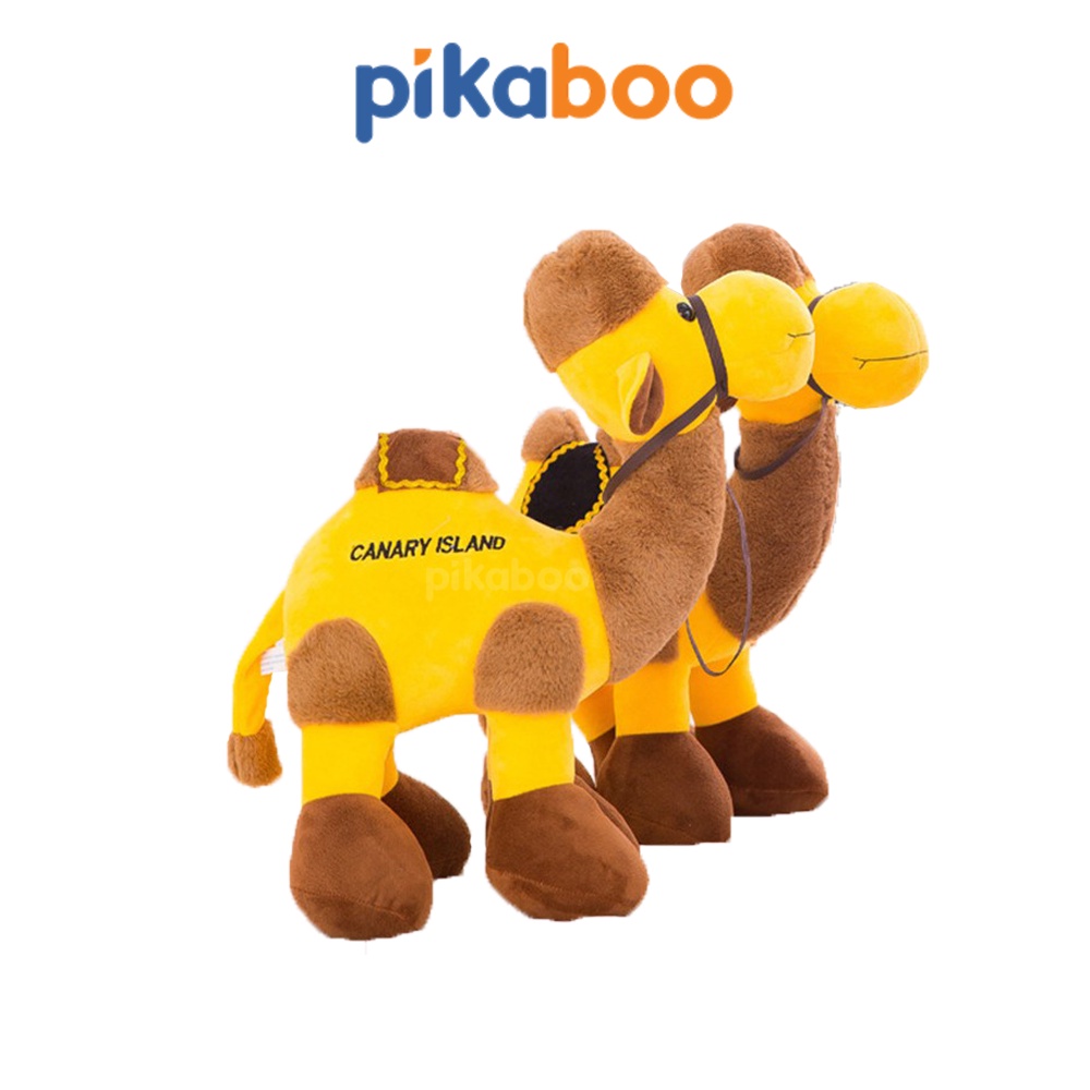 (Summer Sale 50%) Gấu bông lạc đà size 50cm cao cấp Pikaboo bằng vải cotton nhung lông mềm mịn co dãn