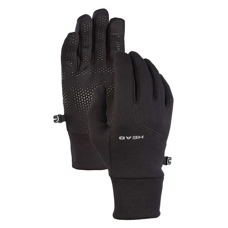 Găng tay Sensatec Head Men's Touchscreen Running Gloves - Black