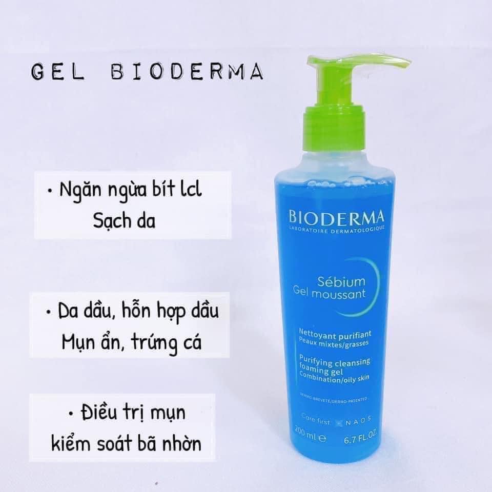 Sữa rửa mặt Sebium Cleansing Foaming Gel 200ml