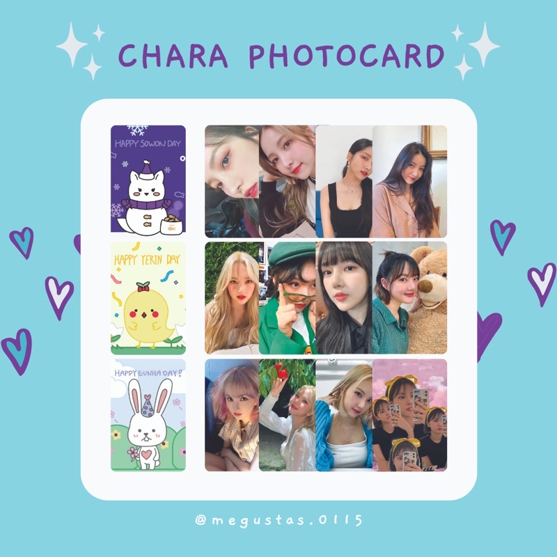 Gfriend Chara Photocard