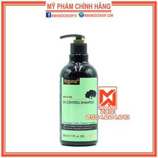 DẦU GỘI DẦU XẢ ARGANA KIỂM SOÁT DẦU 500ML - CHÍNH HÃNG