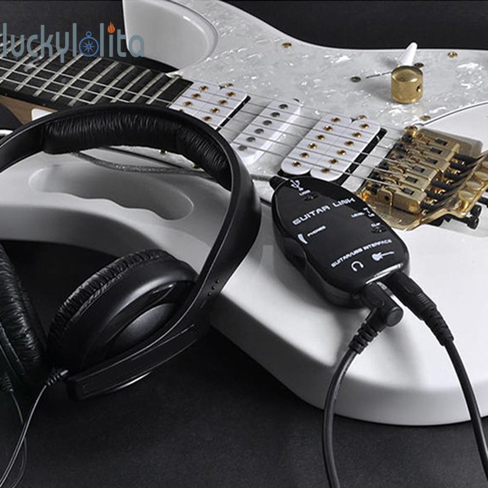 Dây Cáp Âm Thanh Cổng Usb Cho Đàn Guitar