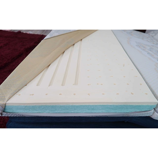 Nệm Cao Su Gấp 3 Kim Cương Bông TITANIUM