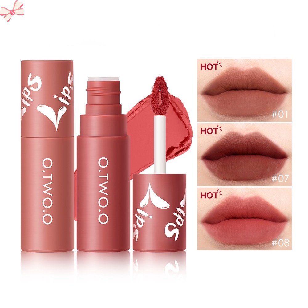 Son Môi Đất Sét Sắc Tố Cao Che Khuyết Điểm Lâu Trôi Không Khô Môi