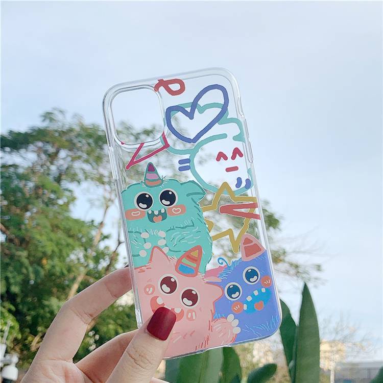 Ốp iphone Hình Quái Vật Hoạt Hình Cho iPhone 6/6plus/6s/6splus/7/7plus/8/8plus/x/