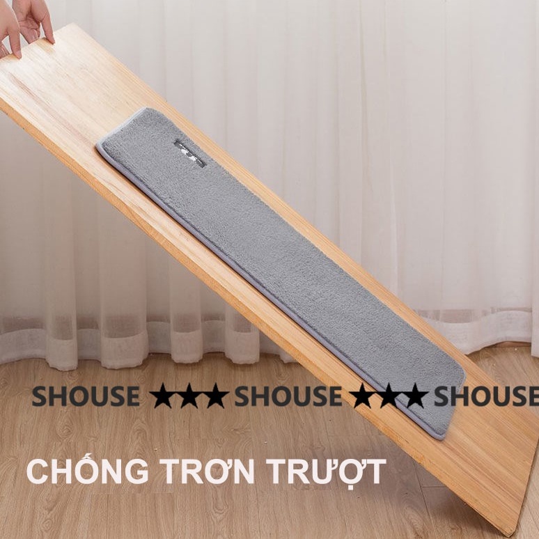 Thảm Lau Chân Shouse KRS01 phòng tắm khách sạn thấm hút nước đế cao su chống trơn trượt nhà bếp