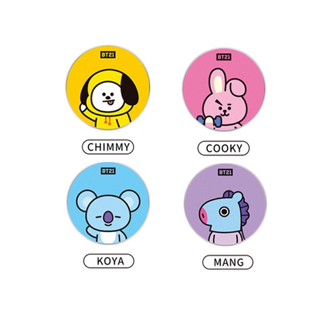 IRING GIÁ ĐỠ ĐIỆN THOẠI BTS BT21