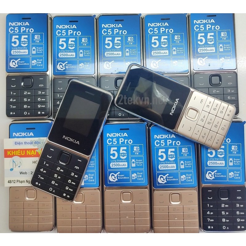 Điện thoại pin khủng giá rẻ Nokia C5-00 (2020) - Bảo hành 12 tháng | BigBuy360 - bigbuy360.vn