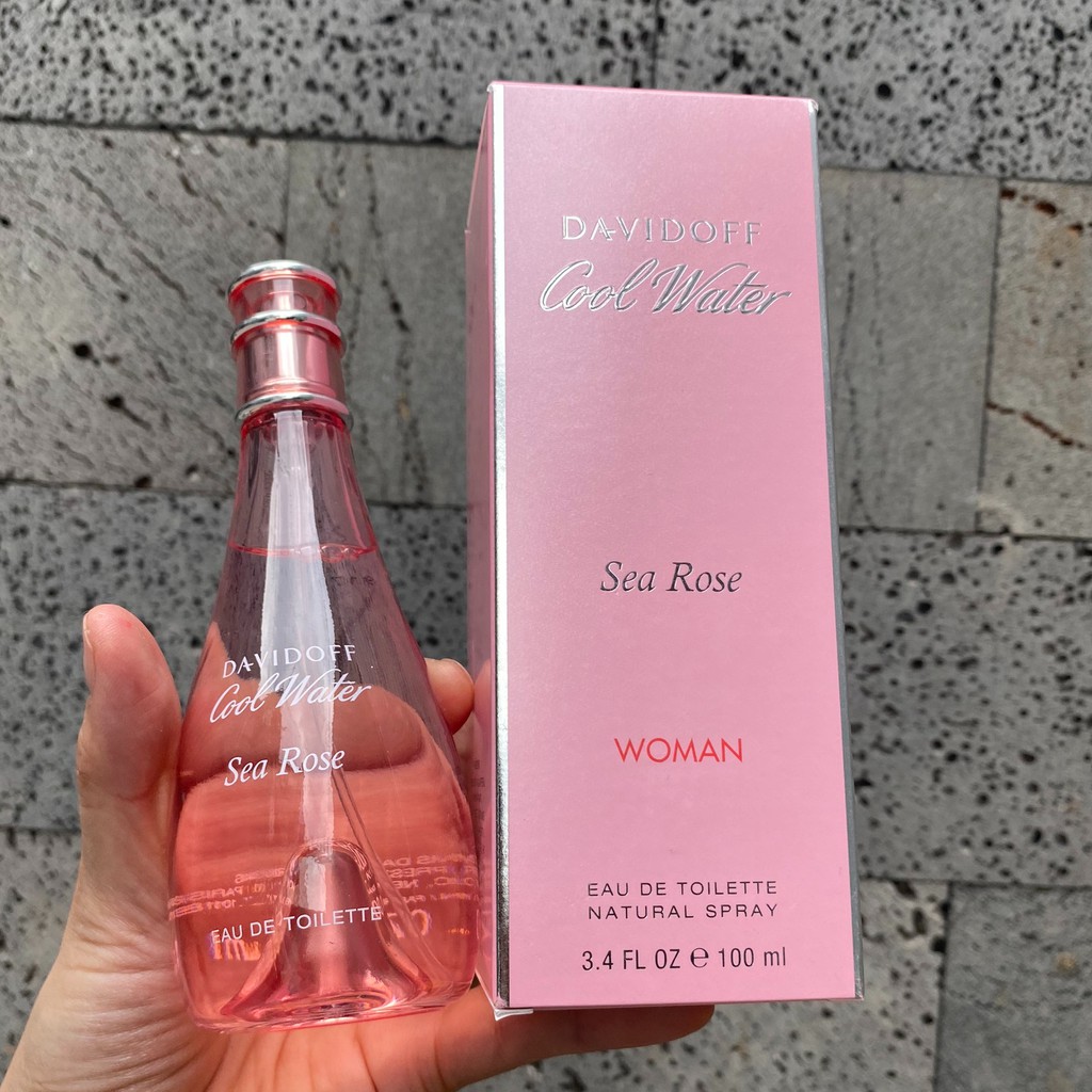 [ chính hãng ] Nước hoa Davidoff cool water sea rose edt 100ml