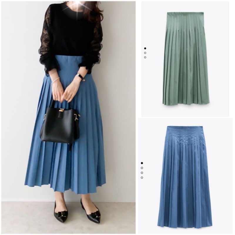 Chân Váy Xếp ly Zara Auth new | BigBuy360 - bigbuy360.vn