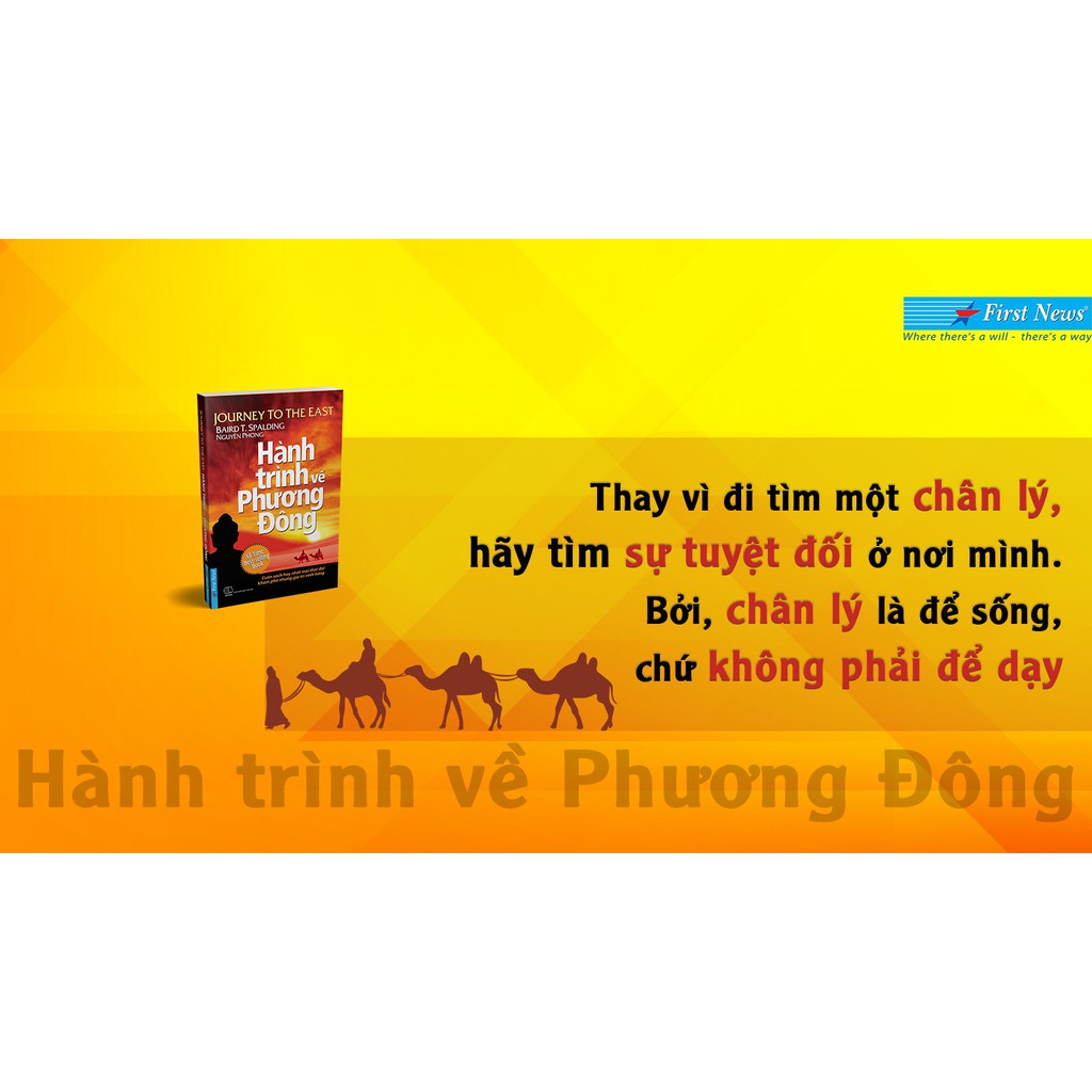 Sách - Hành trình về phương Đông (khổ nhỏ) - First News Tặng Kèm Bookmark