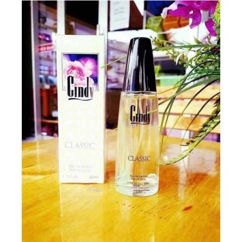 ( loại tốt 50ml) nước hoa cindy classic eau de parfum natural spray cao cấp nước hoa nam nữ cindy bloom fresh ocean mini