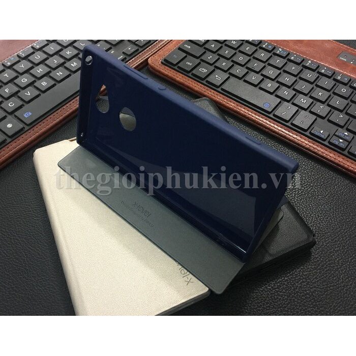 Bao da Sony Xperia XA2 chính hãng FIBCOLOR X-Level PIPILU HongKong - Giá rẻ