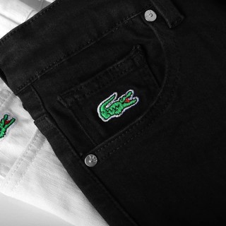 Quần LACOSTE Jean Black &WHITE