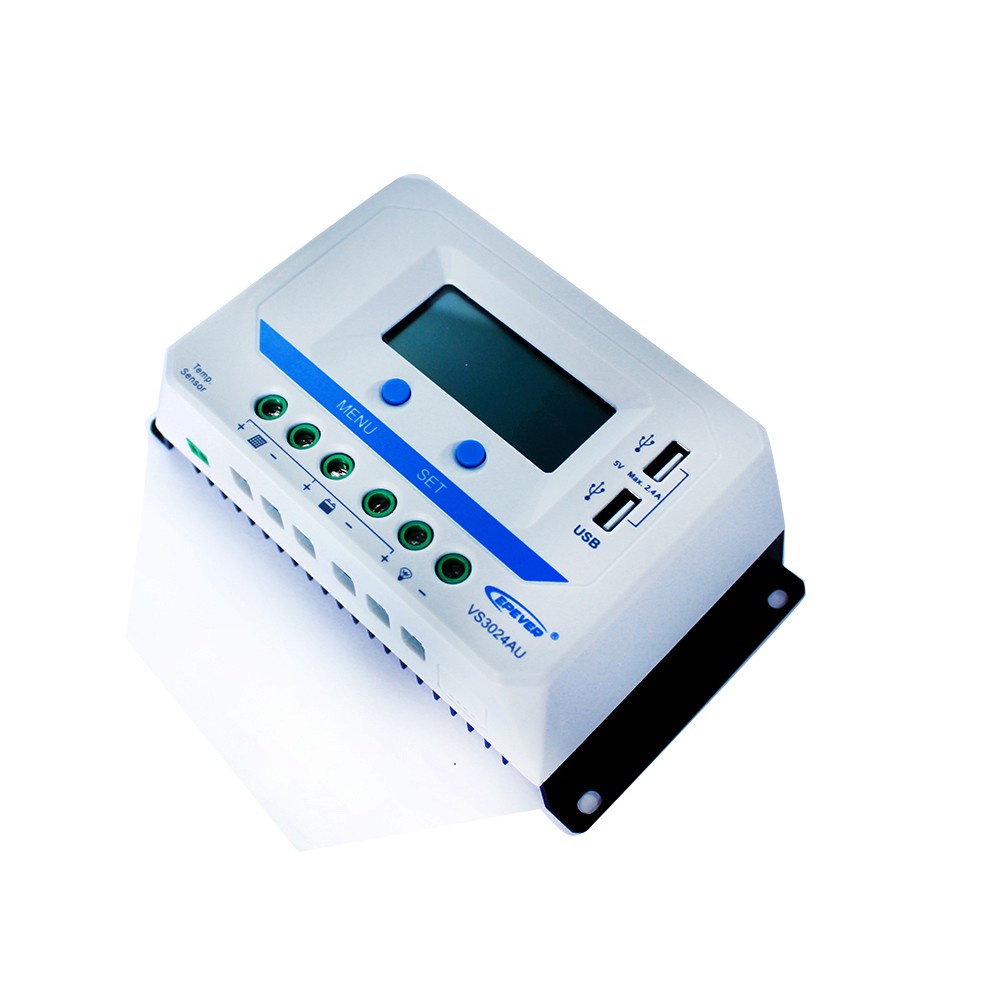 Điều khiển sạc PWM Epever VS1024AU VS2024AU VS3024AU 12V 24V 10A/20A/30A -