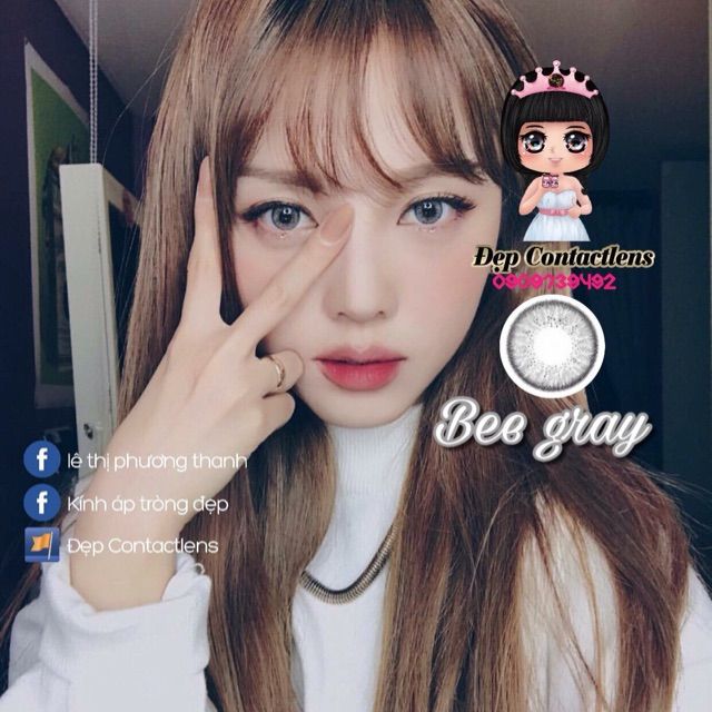 Lens Vassen Chính Hãng Gray (Xám)