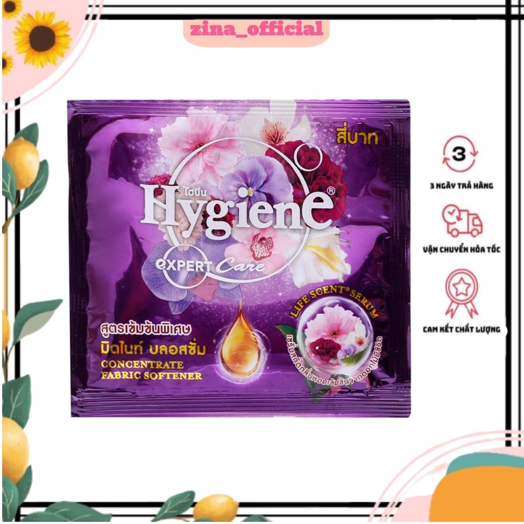 Dây Nước Xả Vải giữ màu quần áo Thái Lan Hygiene Đậm Đặc 20ml