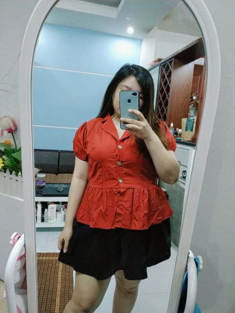 🌈🌈🌈 BIGSIZE ÁO PEPLUM CỔ VEST | BigBuy360 - bigbuy360.vn