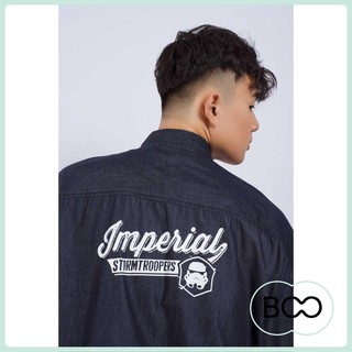 Áo Sơ Mi Ma Bkl Oversized Imperial Boo