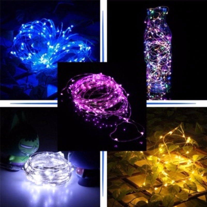 Dây Đèn Led 5m 50 Bóng Trang Trí Tiệc