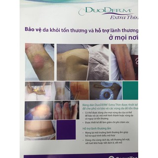Miếng Dán Hút Mụn, mủ Duoderm Extra Thin ( DÀNH CHO LƯỢNG DỊCH ÍT )