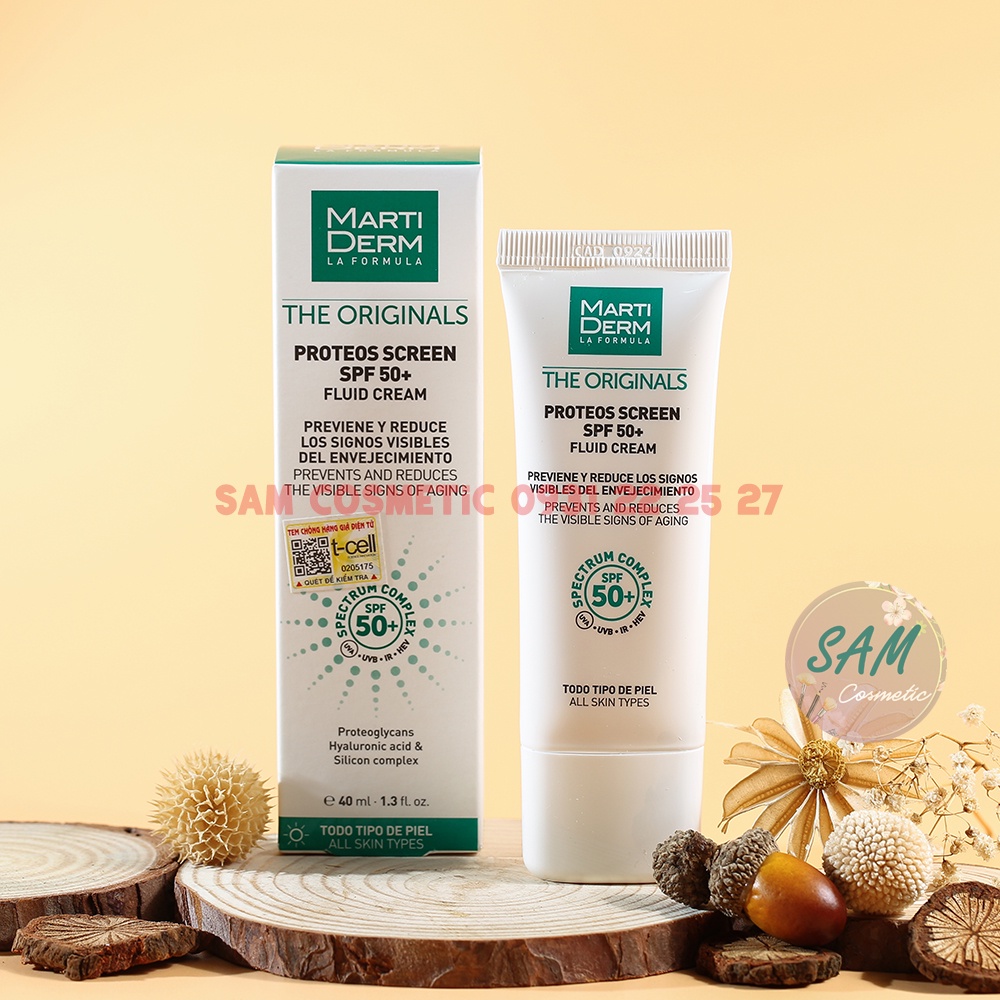 [HÀNG CÔNG TY] Kem Chống Nắng Phổ Rộng MartiDerm The Originals Proteos Screen SPF50+