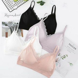 (Có sẵn) Áo bralette viền ren