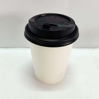 Ly Giấy Trơn 275ml Nắp  - 1PE ( 30 cái/dây)