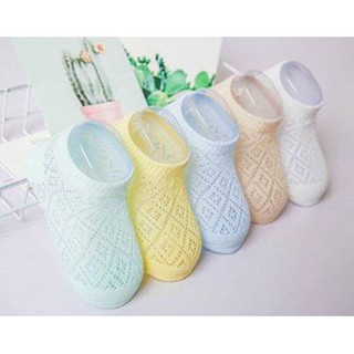 Set 5 đôi Tất lưới hè thu cao cấp cho bé