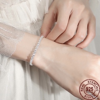 Lắc tay đuôi phụng bản mỏng bạc y nguyên chất
