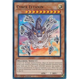 Thẻ bài Yugioh - TCG - Cyber Eltanin / LEDD-ENB09'