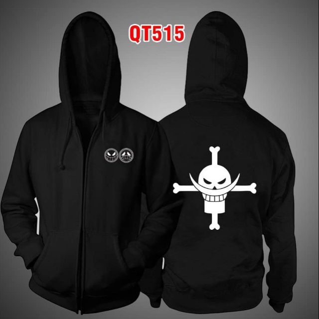 Áo One Piece  FREESHIP  Giảm Ngay 5k Khi Nhập [ AO ANIME ] - Áo Khoác One Piece Râu Trắng Giá Rẻ Có Đủ Size