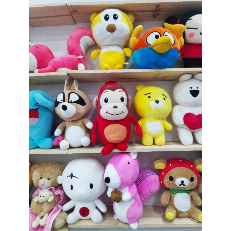 Gấu bông 30k/con size 25~35cm