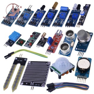 Bộ bảng mạch cảm biến Arduino UNO R3 mega2560 328 Nano Raspberry 16 trong 1