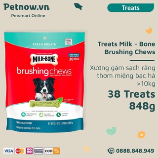 Treats Milk-Bone Brushing Chews 848g - 38 treats thumbnail