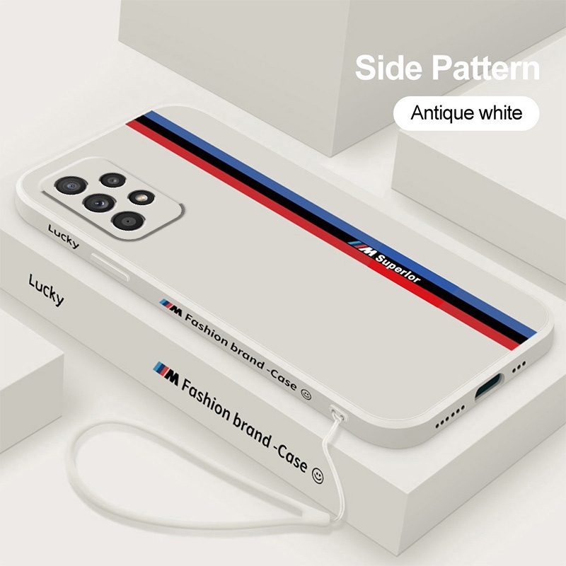 Ốp Điện Thoại Silicon Mềm Hình Logo BMW Cho Samsung Galaxy A53 A33 A23 A13 A73 A52 A72 A52S A32 A23 4G 5G