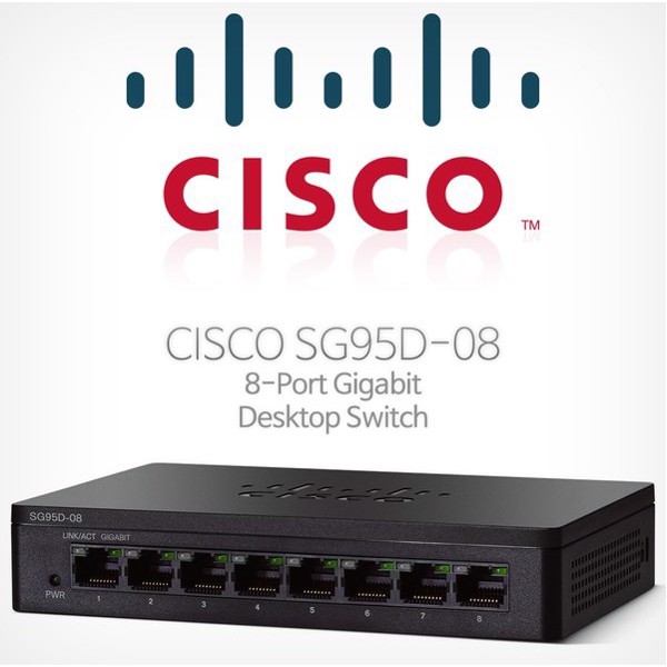 Thiết Bị Mạng Cisco SF95D-08 - Hàng chính hãng