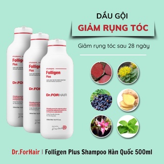 DẦU GỘI NGĂN RỤNG TÓC 𝐃𝐑.𝐅𝐎𝐑 𝐇𝐀𝐈𝐑 𝐅𝐎𝐋𝐋𝐈𝐆𝐄𝐍 𝐏𝐋𝐔𝐒 𝐒𝐇𝐀𝐌𝐏𝐎𝐎 - 500 ML
