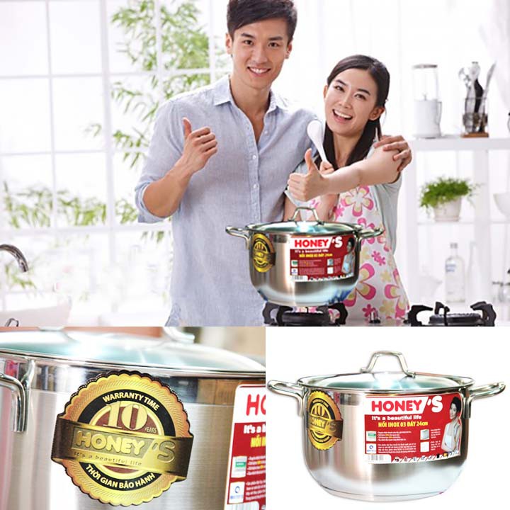 NỒI INOX HONEY'S HO-P02S32001