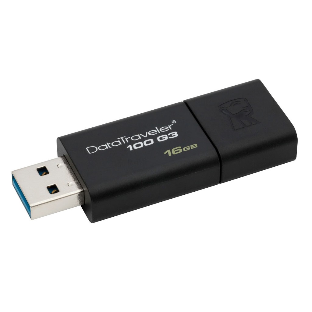 ( RẺ VÔ ĐỊCH ) USB Kingston DT100G3 USB 3.0 16GB - Bảo hành 60 tháng chính hãng (SPC/FPT)
