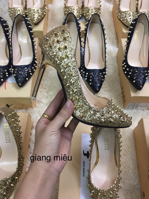 Giày cao gót đinh( Ảnh Thật Shop tự chụp )