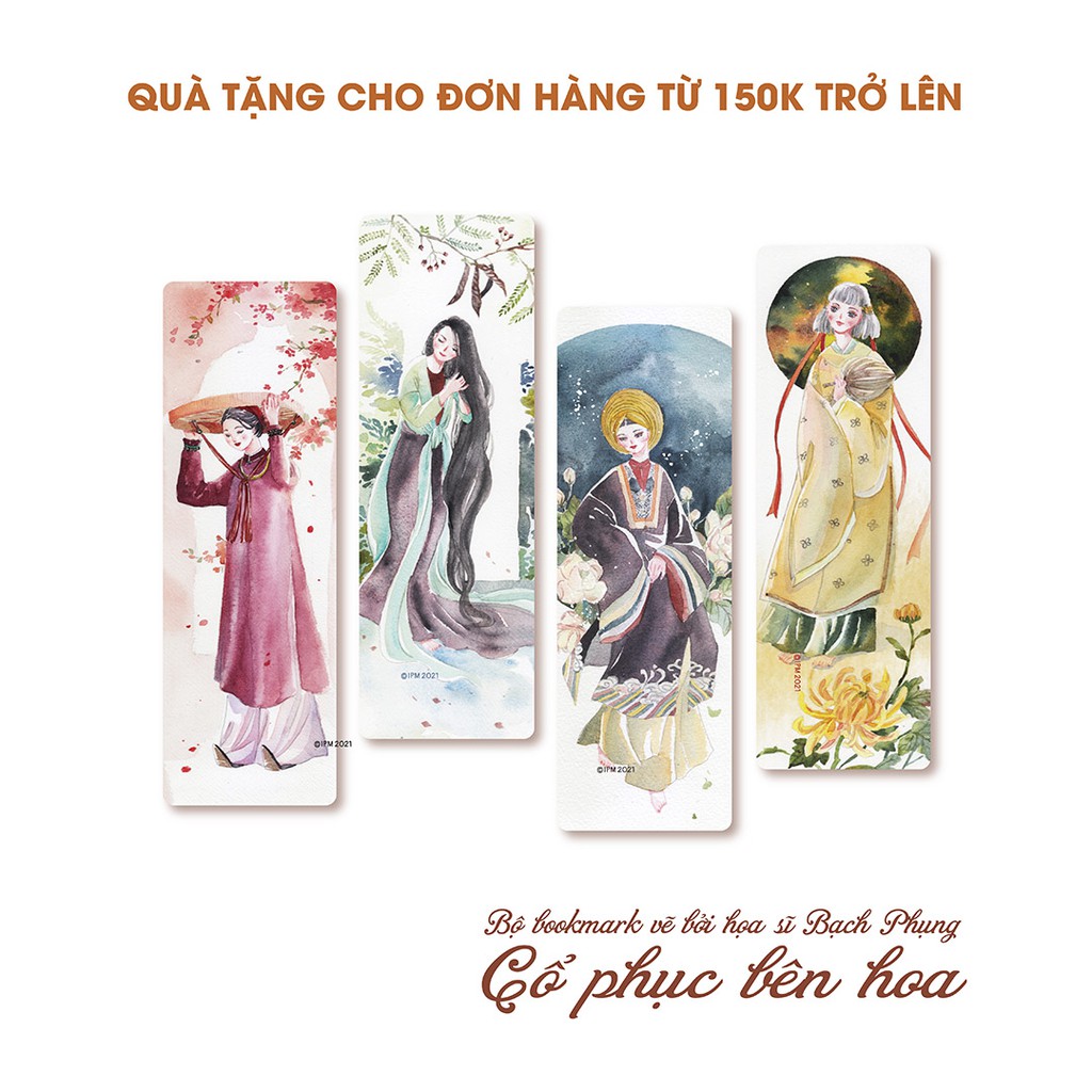 [Book Gift] - Bộ Bookmark Cổ Phục Bên Hoa/ Sơn Thủy Hữu Tình - IPM