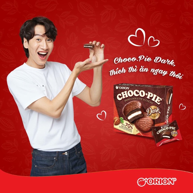 Bánh Choco-Pie Orion ( Dark ) – Hộp x 360g