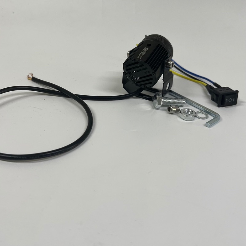 Đèn led trợ sáng mini 2 màu L3 trắng vàng.Tặng full phụ kiện