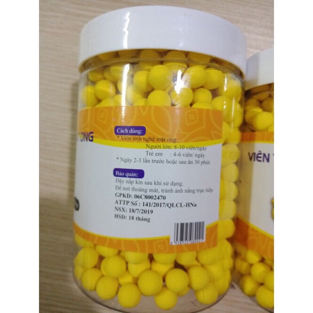 0,5 kg Viên Tinh Nghệ Mật Ong | BigBuy360 - bigbuy360.vn